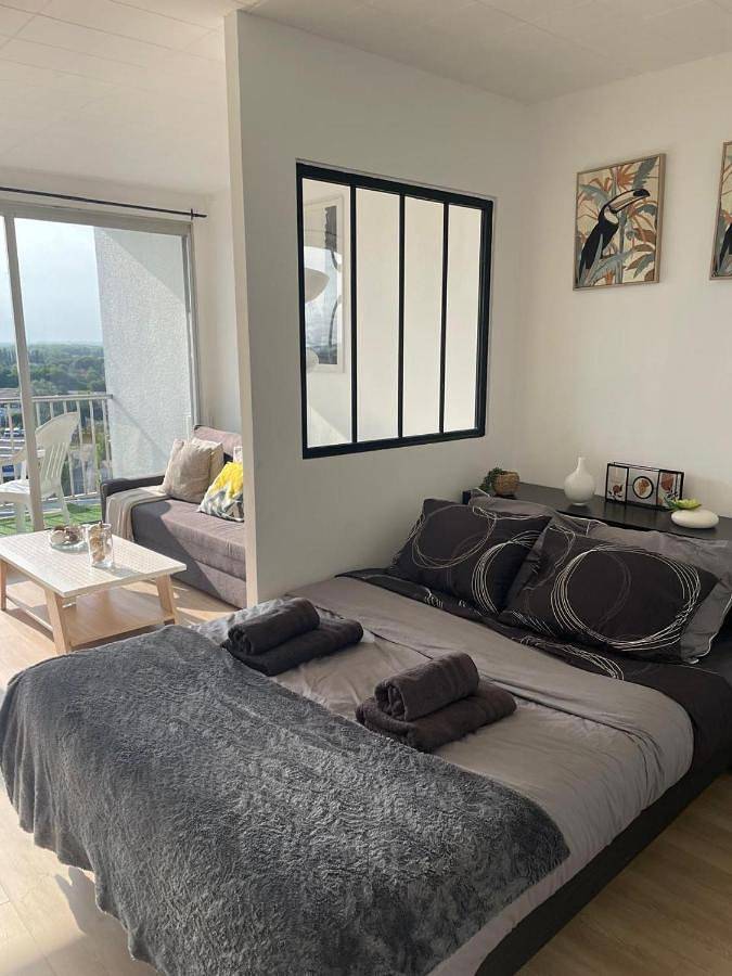 Appartement entier, One-Bedroom Apartment in Mons-en-Barœul, Région de Lille