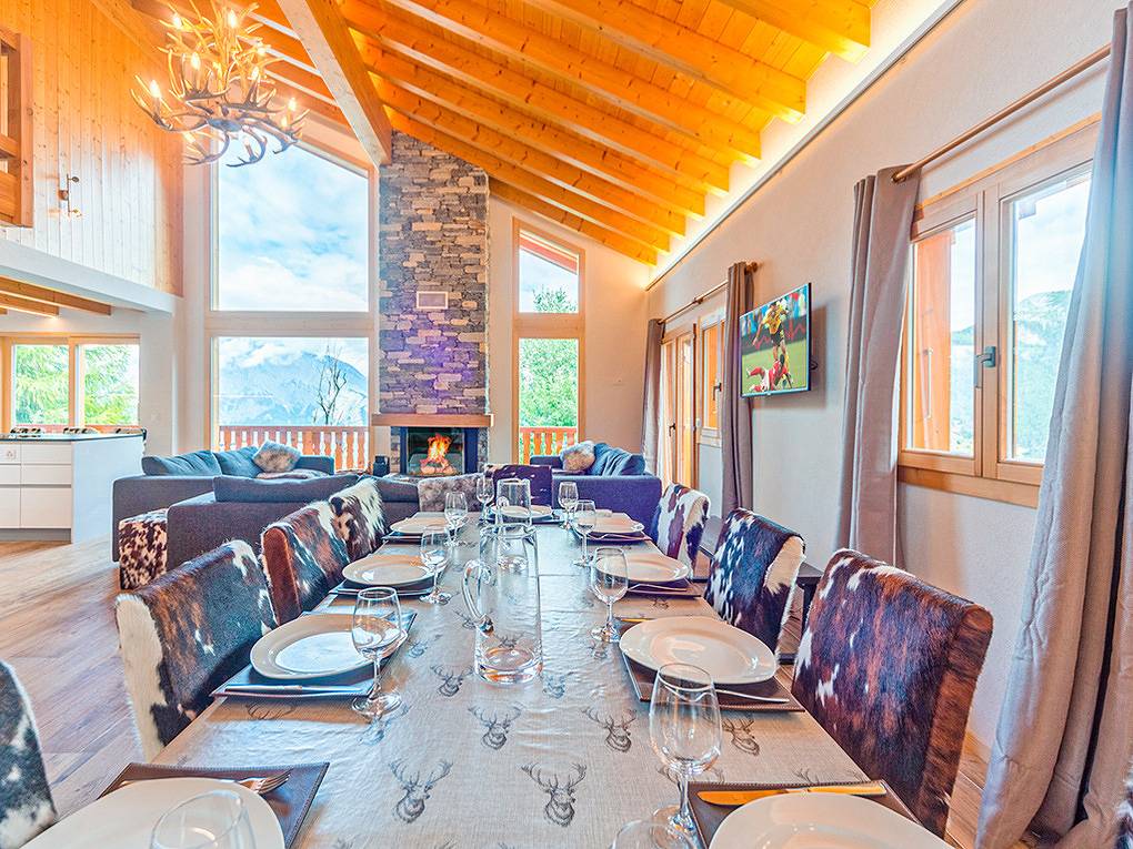 Ch 384.032 - Chalet Harmonie in La Tzoumaz, Riddes