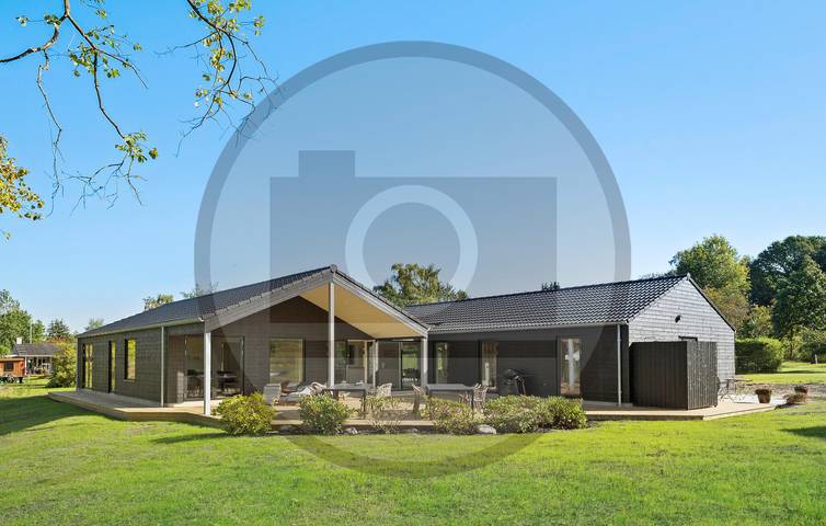 Ferienhaus für 12 Personen, mit Terrasse und Garten sowie Sauna in Silkeborg