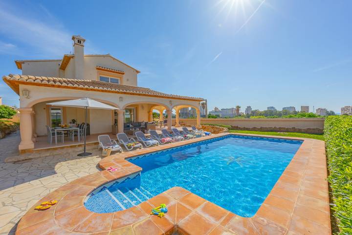 Villa für 10 Personen, mit Terrasse und Garten, mit Haustier in Calpe - 3