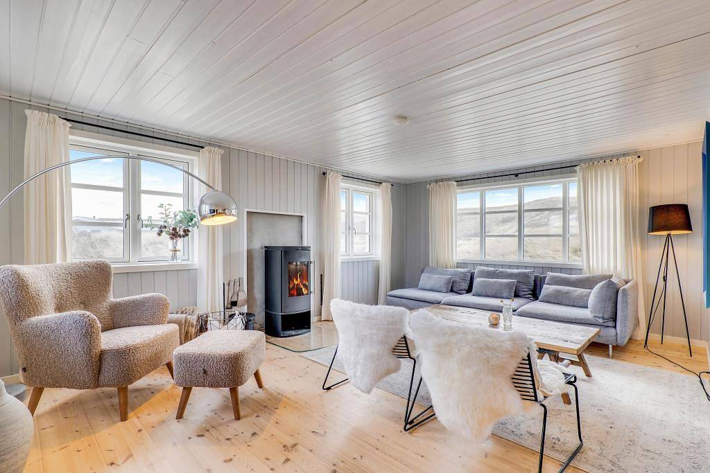 Holiday retreat for 6 people right by the dunes in Skodbjerge, Årgab