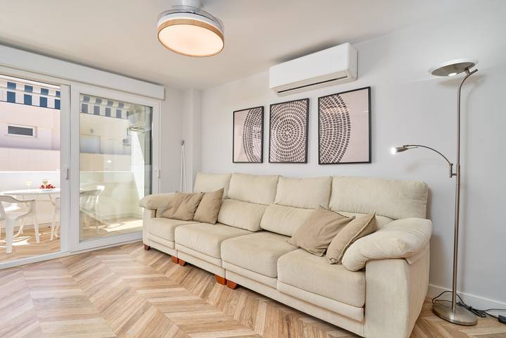 Appartement entier, Appartement 'Mediterraneo' avec vue sur la mer, Wi-Fi et climatisation in La Herradura, Almuñecar
