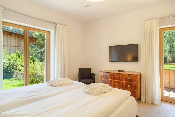 Ferienwohnung für 4 Personen, mit Garten und Whirlpool sowie Pool und Sauna in Bad Oberdorf - 4