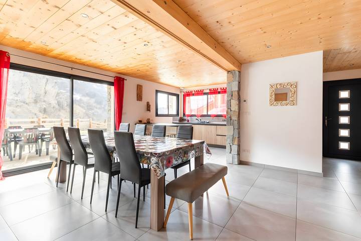Gîte pour 12 personnes, avec jardin et balcon à Valloire - 2