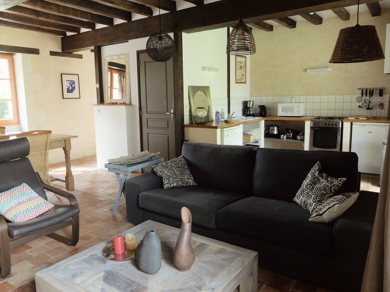 Charmant logement avec piscine, 15 min de la Loire in Fontaine-Milon, Vallée de la Loire