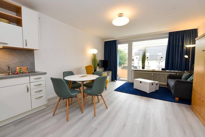 Ferienwohnung für 2 Personen, mit Balkon in Duhnen