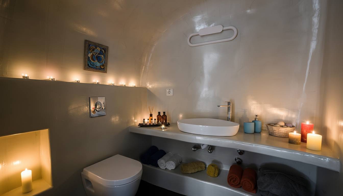 Entire apartment, Artemis Sunset Santorini Stay Rooftop Jacuzzi View in Firostefani, Thera