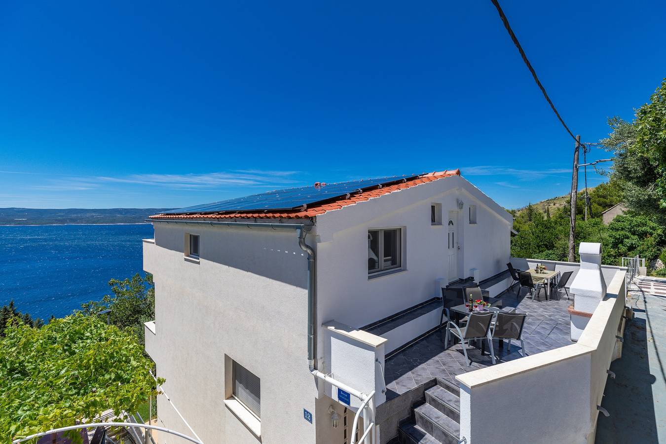 Cały apartament, Jednopokojowy apartament z basenem Mimice, Omis A-27510-b in Mimice, Omiš-Riviera