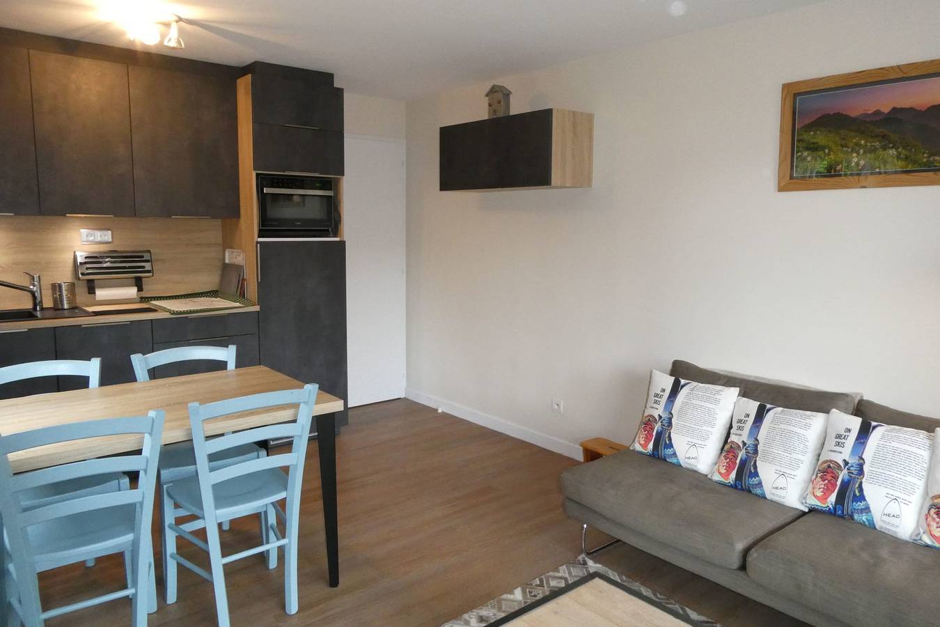 Appartement entier, Appt avec balcon, centre du village in Saint-Jean-de-Sixt, Région d'Annecy