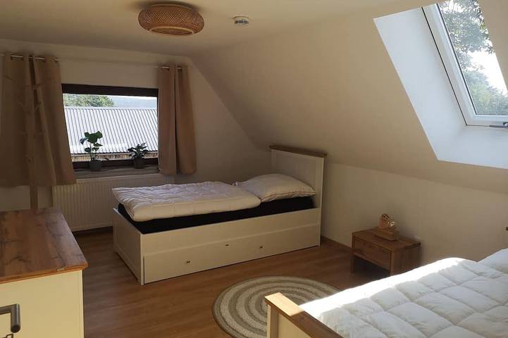 Ferienwohnung für 6 Personen, mit Sauna und Whirlpool sowie Garten in Hohenberg an der Eger - 3