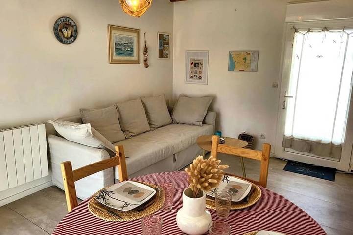 Location de vacances pour 6 personnes, avec terrasse et jardin, animaux acceptés dans Plage d'Armanville