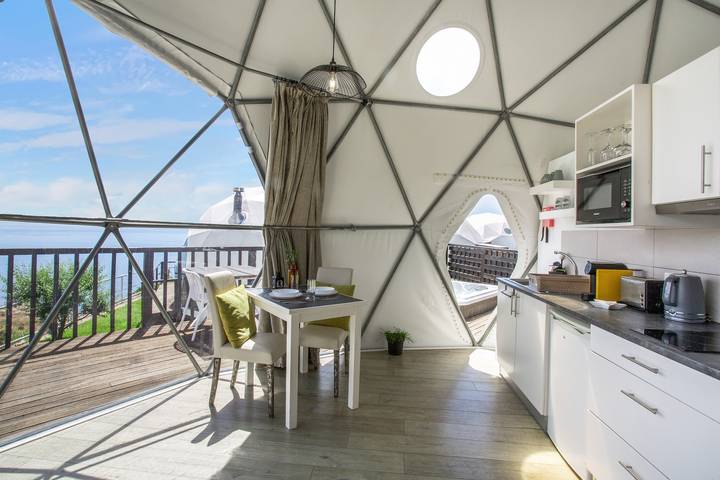 Soul Glamping – Familie – Urlaub – Natur – Sonnenuntergang in Prazeres, Madeira