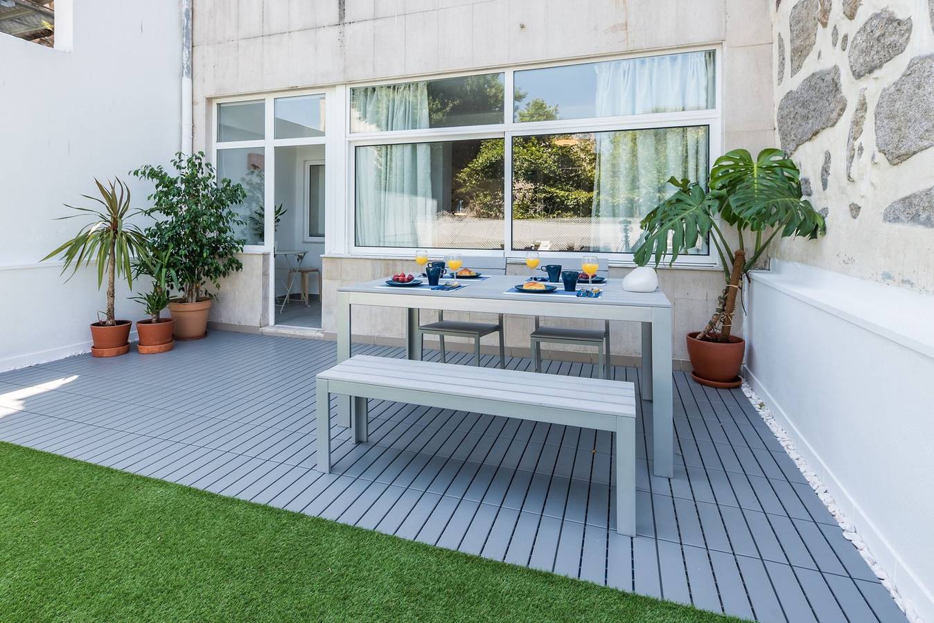Ganze Wohnung, Ferienwohnung für 4 Personen mit Balkon in Santo Ildefonso, Porto