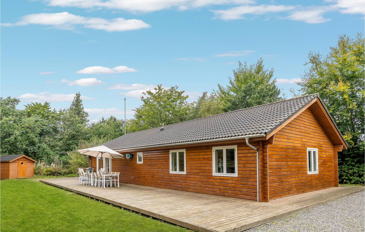 Ferienhaus für 8 Personen mit Garten in Silkeborg