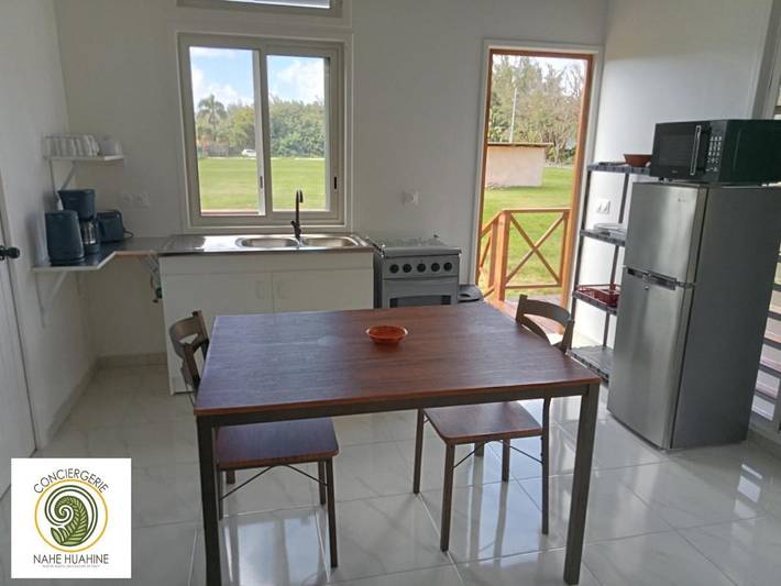 Maison d’hôte pour 2 personnes, avec terrasse ainsi que jardin et vue dans Huahine - 4