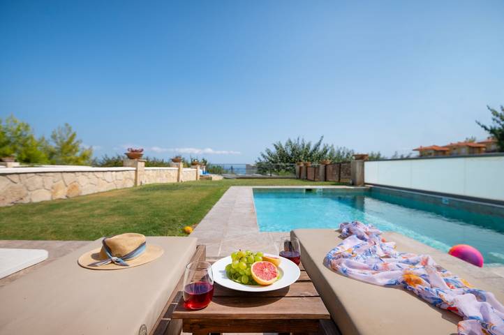 Villa für 4 Personen, mit Garten und Ausblick in Chalkidiki - 2