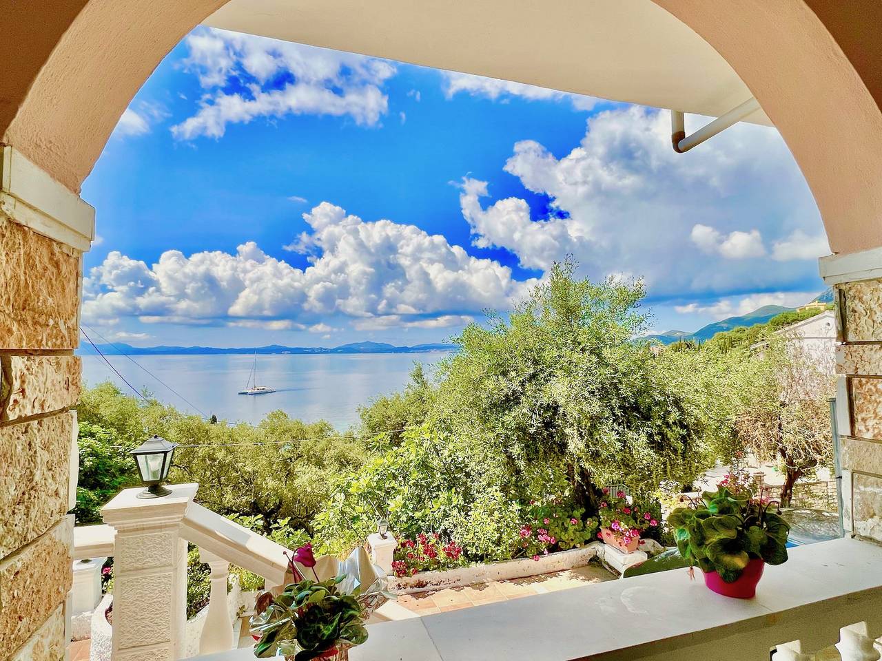 Ganze Wohnung, Vasilis Nissaki Luxury Holiday Home in Nissaki, Korfu