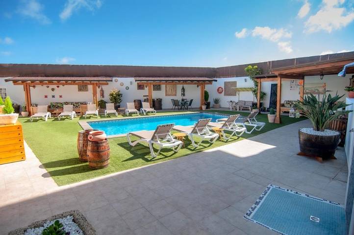 Casa rural para 5 personas, con vistas además de jardín y piscina en Arico - 3