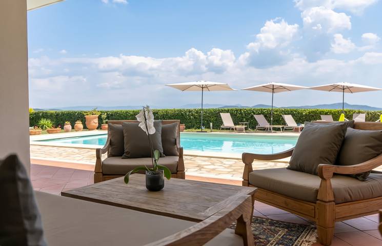 Zeitgenössische Villa in Castellaccio mit privatem Pool in Livorno, Etruskische Küste