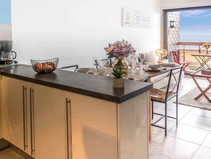 Gîte pour 4 personnes, avec balcon dans Lomener - 3