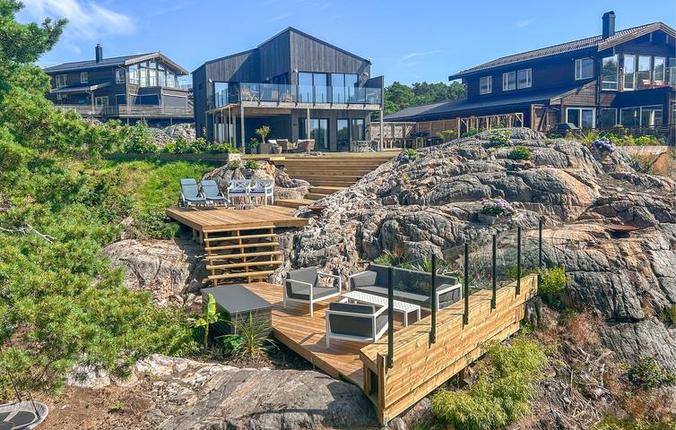 Ferienhaus für 8 Personen, mit Terrasse und Garten in Arendal - 3