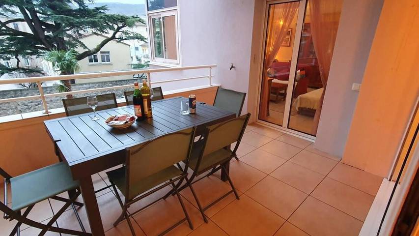Appartement de vacances pour 4 personnes, avec Terrasse et Vue