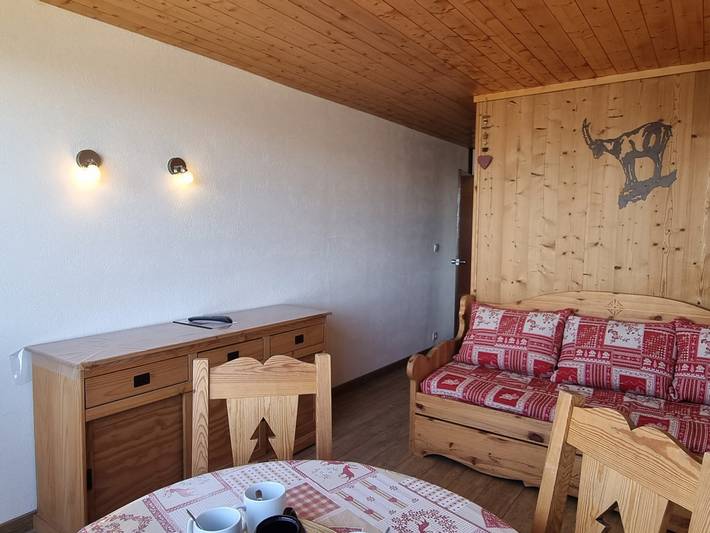 Gîte pour 4 personnes, avec balcon dans Aime 2000 - 3