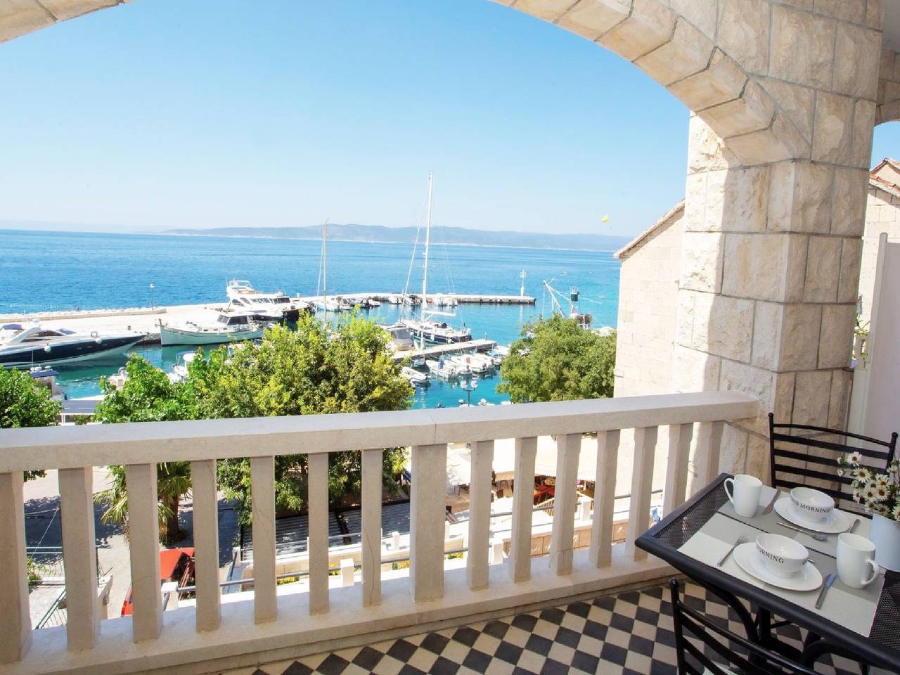 Vakantiewoning voor 4 Personen in Brela, Split-Dalmatië