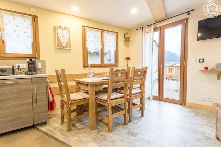 Gîte pour 6 personnes, avec terrasse et sauna à Sollières-Sardières - 4