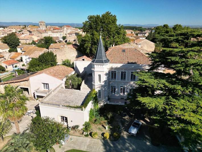 Gîte pour 2 personnes, avec terrasse et piscine ainsi que vue et jardin à Saint-Marcel-sur-Aude - 2