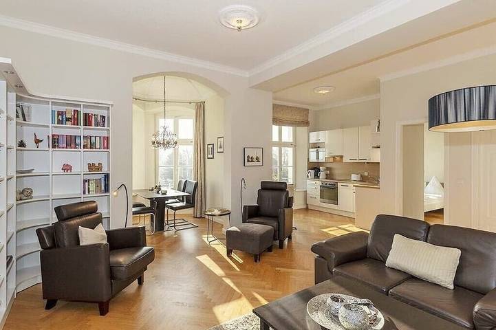 Ferienwohnung für 4 Personen, mit Sauna und Garten sowie Balkon - 1