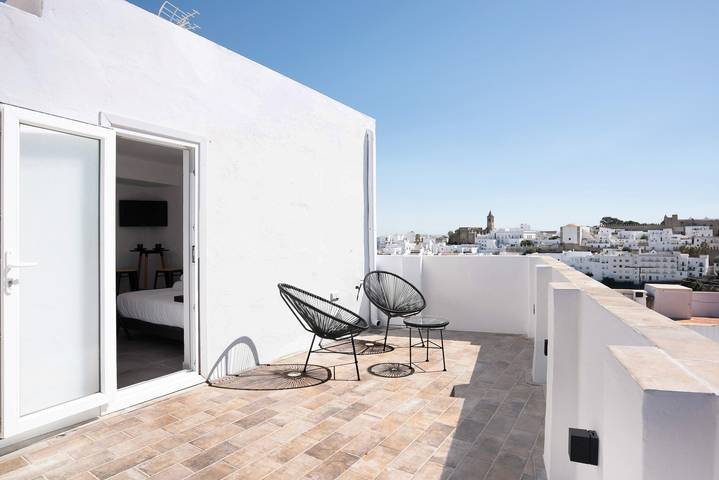 Apartamento inteiro, Apartamento 'Vexèr 3' com vista mar, Wi-Fi e ar condicionado in Vejer de la Frontera, Costa de la luz