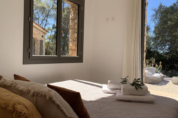Qualitätsservice, schönes Haus für 8 Personen, Komfort und Ruhe in Lorgues, Draguignan Region