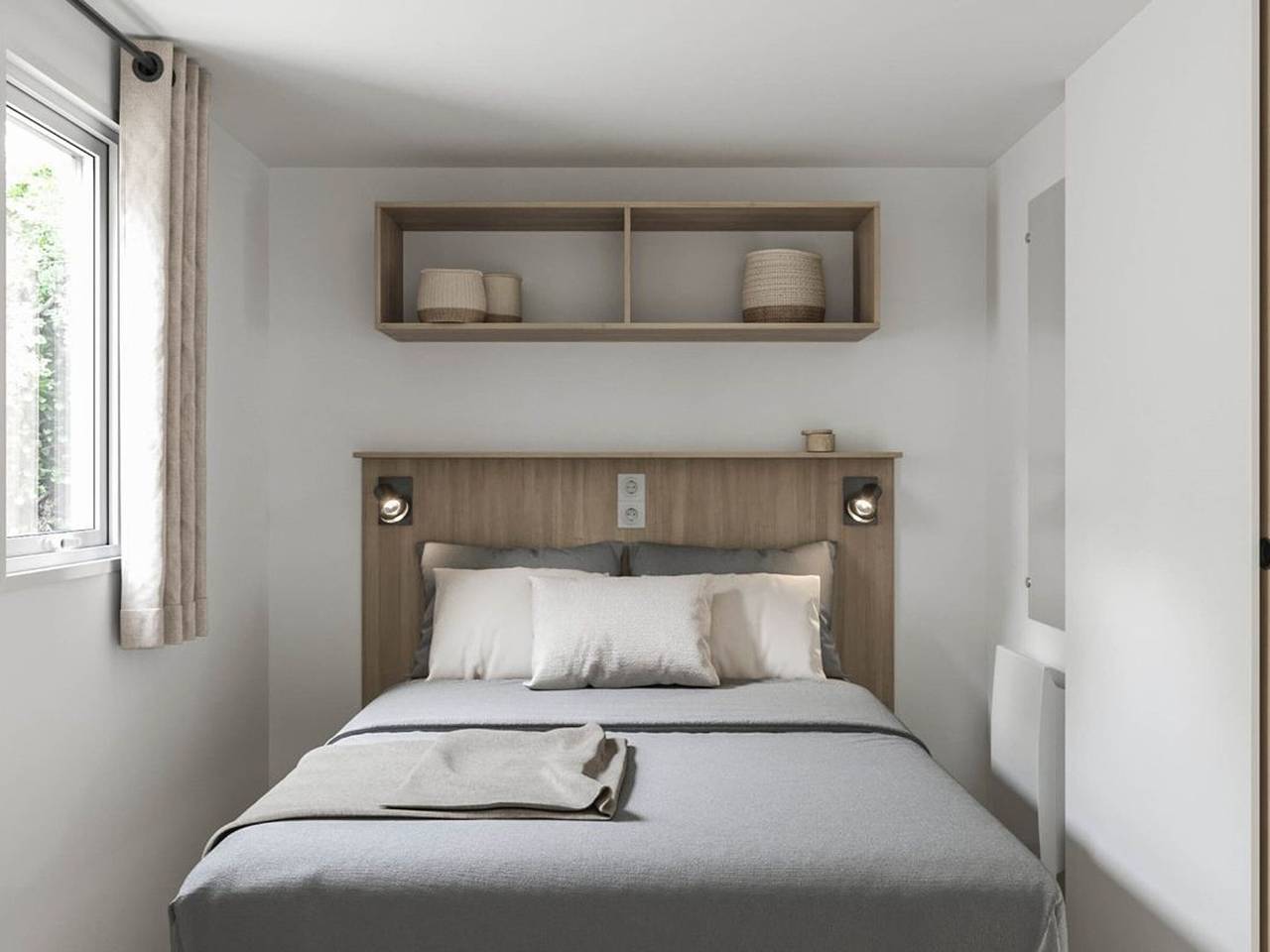 Mobil-home charmant, animaux Ok - 2 pers. in Saint-Rome-de-Tarn, Parc naturel régional des Grands Causses