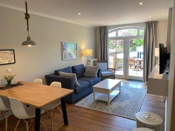 Ferienwohnung für 3 Personen, mit Sauna und Terrasse in Westermarkelsdorf