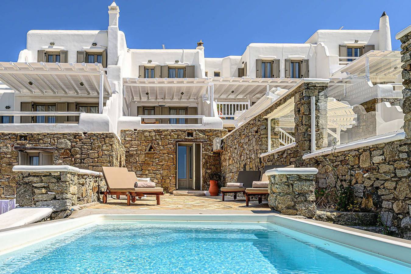 Villa pour 8 personnes avec jardin in Glastros, Mykonos