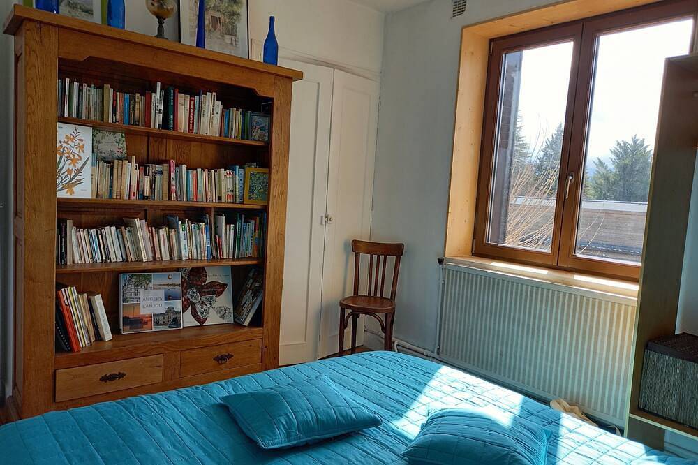 Charming, quiet, ecologically renovated town house with small garden in Crest, Die region