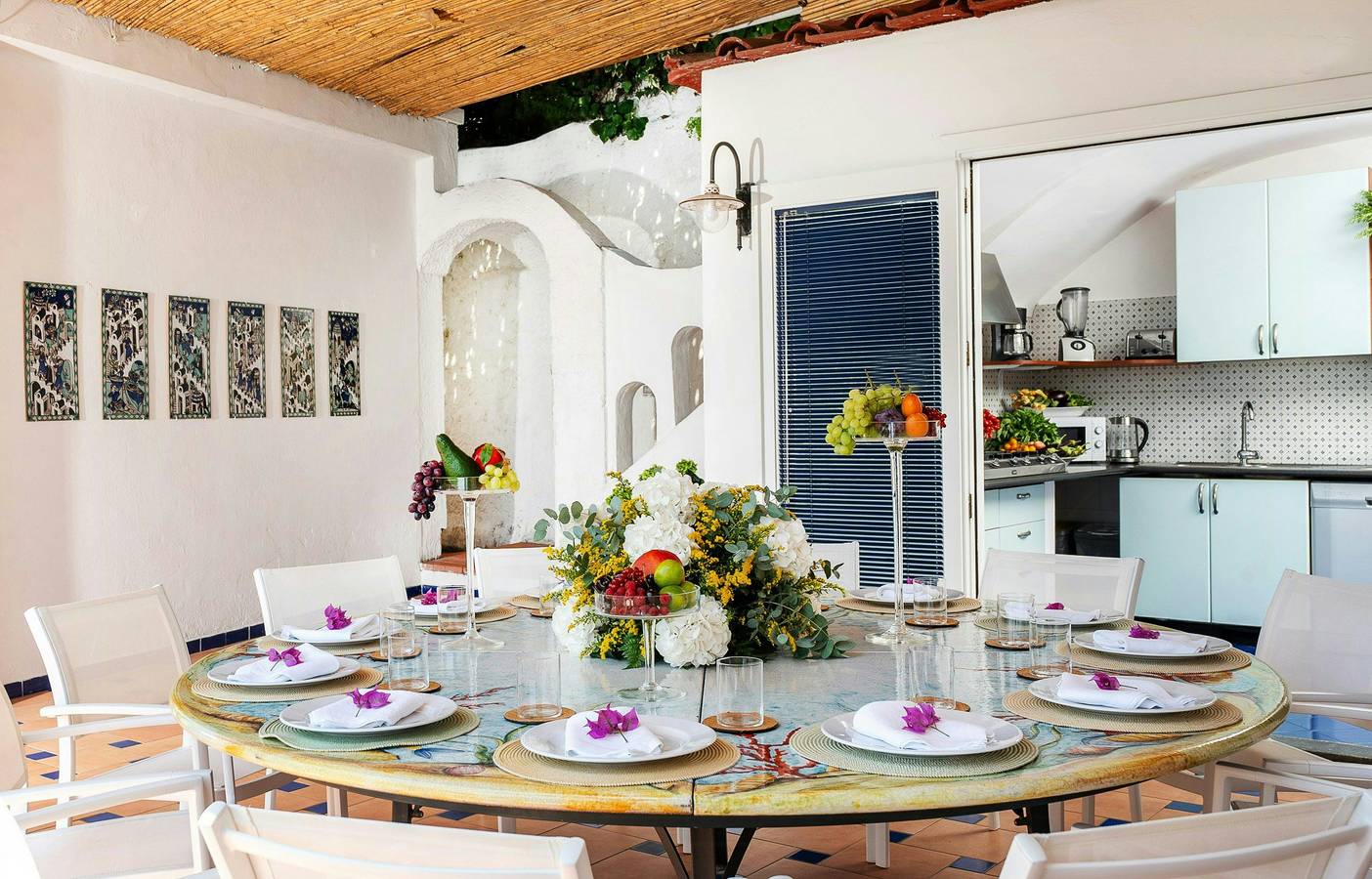 Villa de arte con piscina en la costa in Tovere, Costa Amalfitana