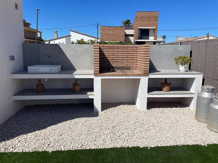 Casa rural para 2 personas, con vistas además de terraza y piscina, Se admiten mascotas en Delta del Ebro - 3