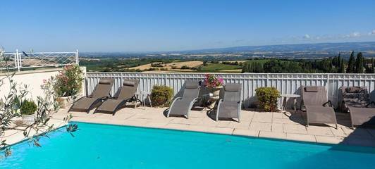 Cottage pour 4 personnes, avec jardin ainsi que vue et piscine à Montréal (Lanquedoc-Roussillon)
