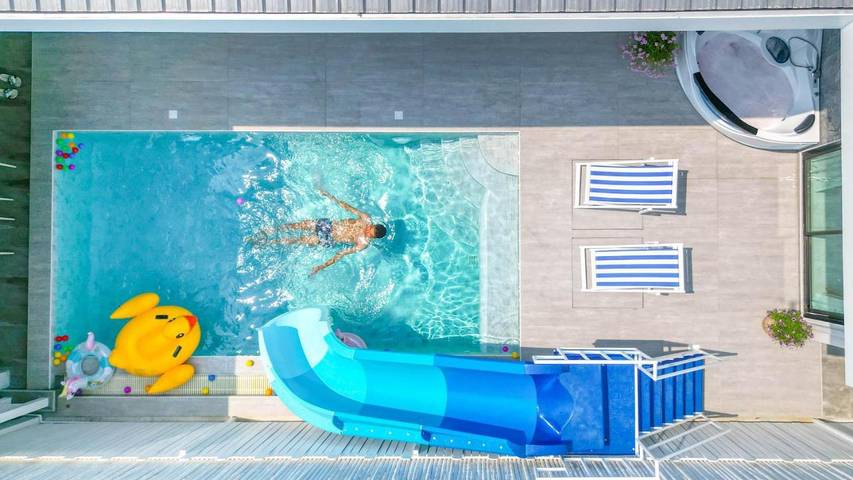 Dom wakacyjny dla 8 osób, z basen i taras oraz widok, zwierzęta dozwolone w Tajlandia