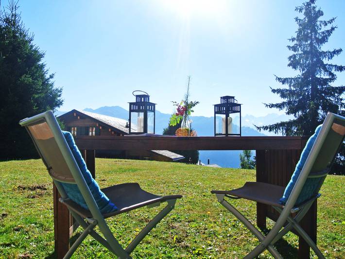 Gîte pour 4 personnes, avec Terrasse et Jardin à Bagnes