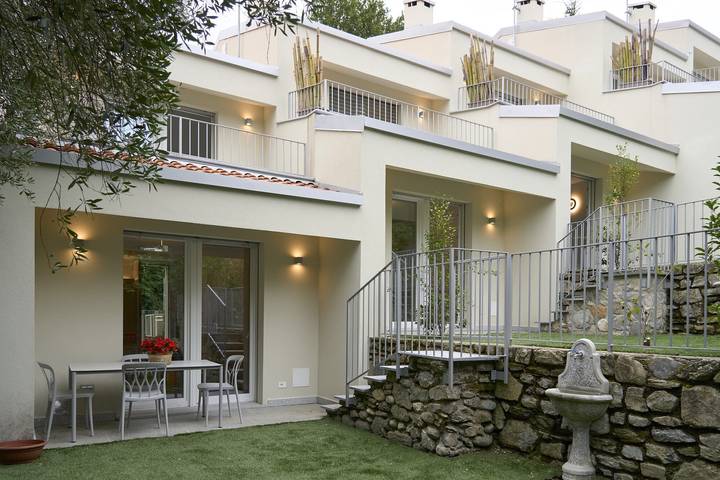Ferienwohnung für 4 Personen, mit Garten in Lago Maggiore (Lombardei)