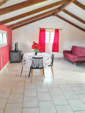 Gîte pour 4 personnes, avec balcon à Capesterre-Belle-Eau