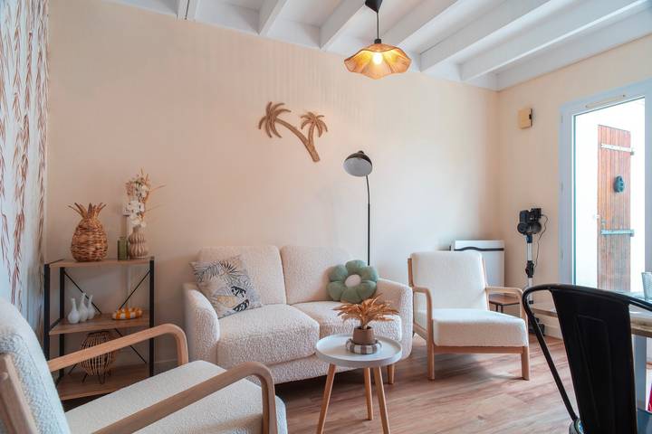 Maison de vacances pour 4 personnes, avec terrasse