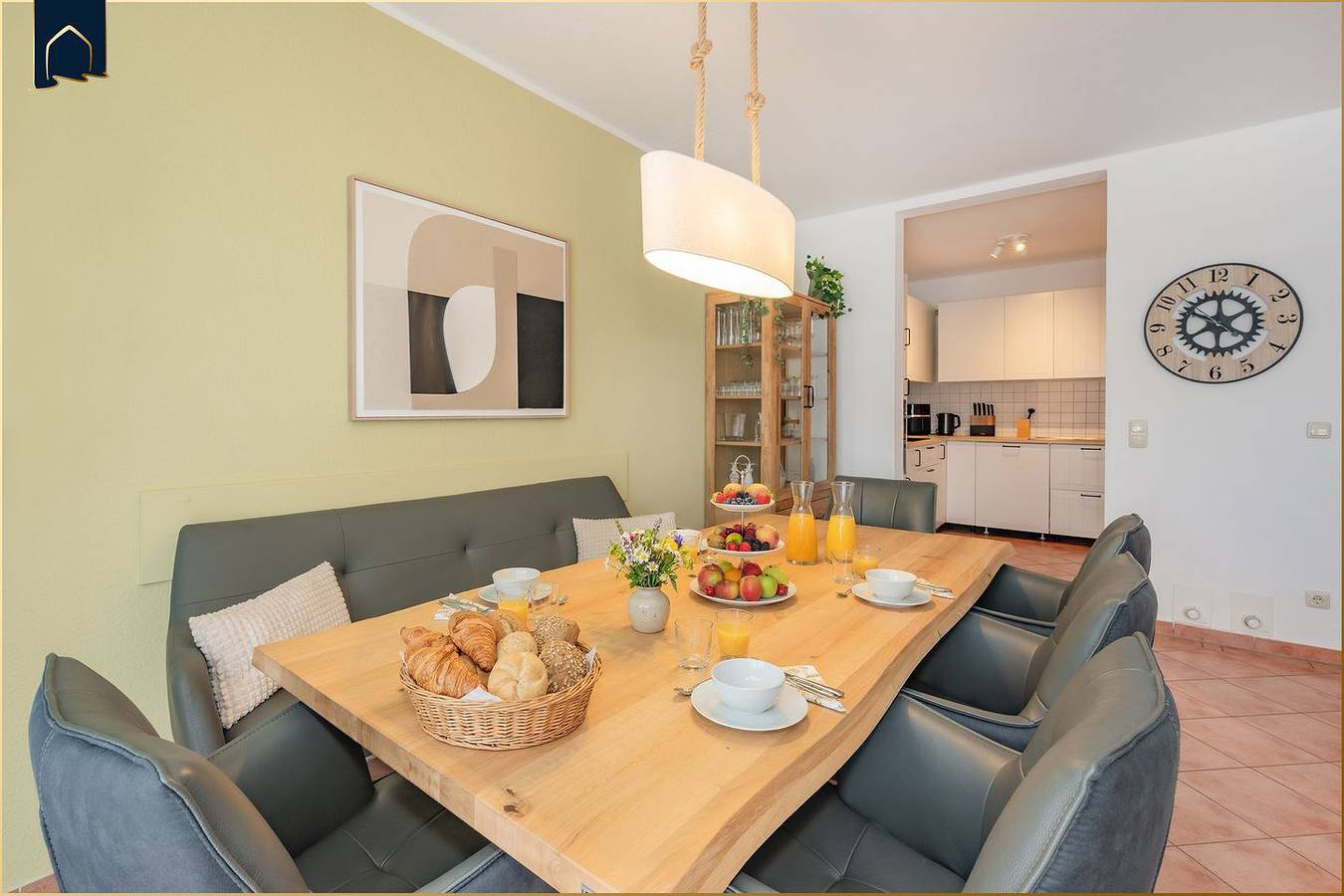 Moderne Doppelhaushälfte am See mit Terrasse & Seeblick in Korswandt, Usedom