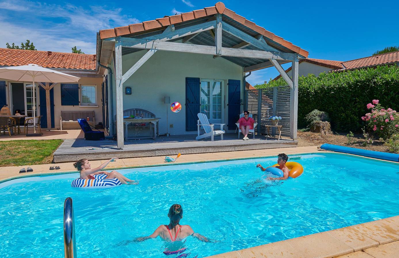 L'Aveneau - Vieille Vigne — Villa 6p. zwembad in Vasles, Deux-Sèvres
