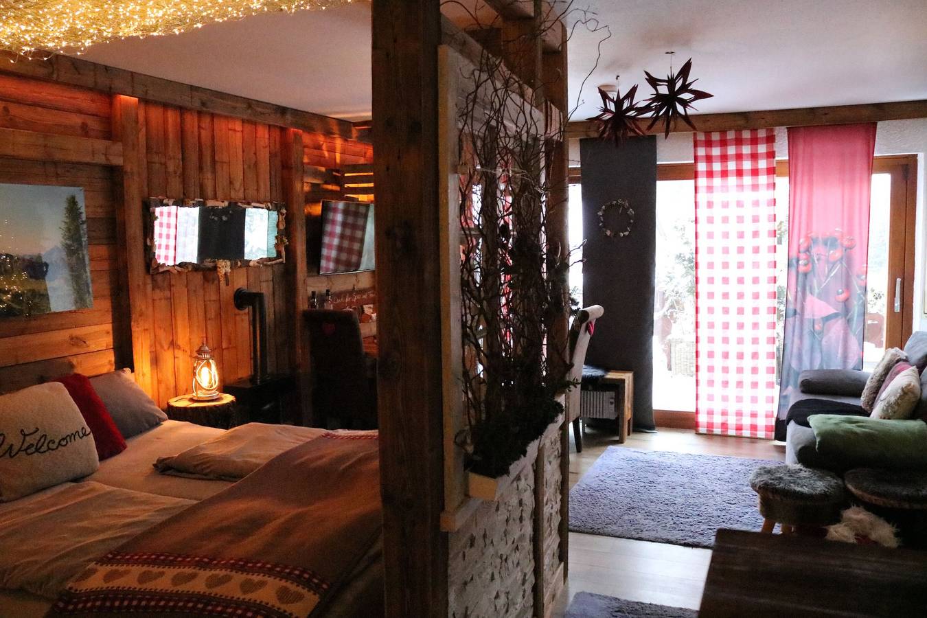 Appartement entier, Appartement « Allgäu Fewo Hüttenflair Bergblick » : vue montagne, terrasse privée, Wi-Fi in Hinterstein, Bad Hindelang