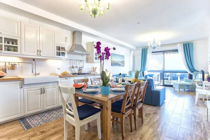 Penthouse pour 6 personnes, avec vue sur l’océan et balcon/terrasse à Alghero - 3