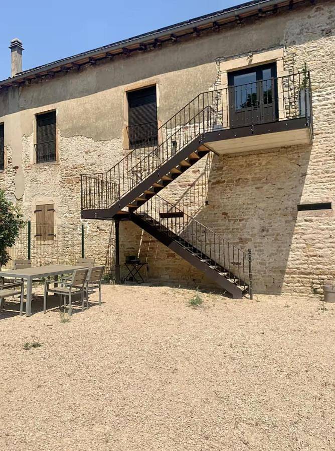 Gîte pour 4 personnes, avec jardin ainsi que vue et balcon à Sancé - 2